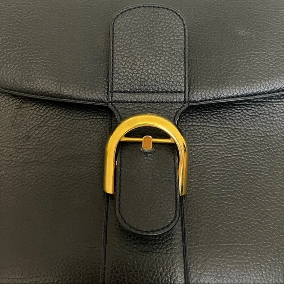 Delvaux Navy Blue Leather Brillant Handbag - Picture 2 of 11